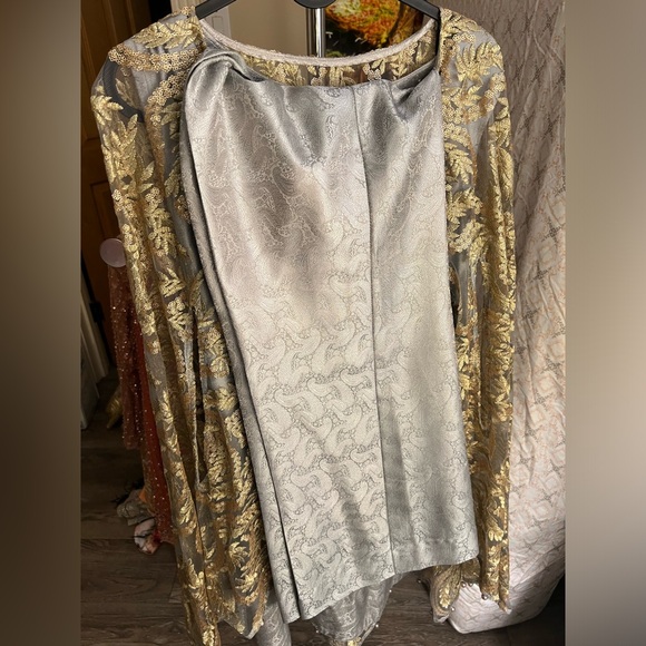 Dressy Desi Cape Outfit - Picture 7 of 7